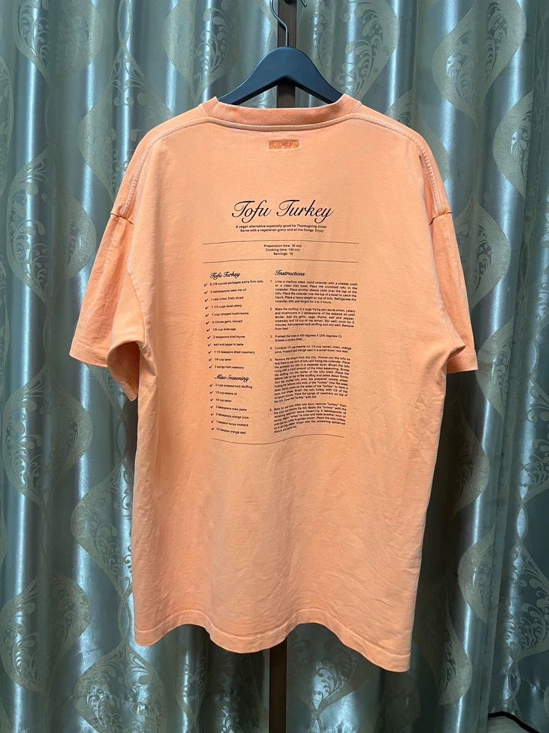 Vetements Vetements SizeS 19fw Showpiece Turkey Short Sleeve Size US S / EU 44-46 / 1 - 2 Thumbnail
