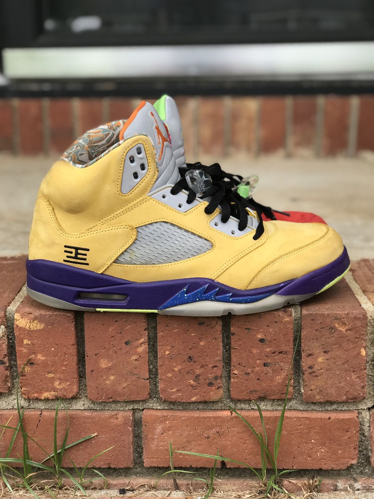Jordan Brand Air Jordan Retro 5 “What The” Size 11.5 Size US 11.5 / EU 44-45 - 2 Thumbnail