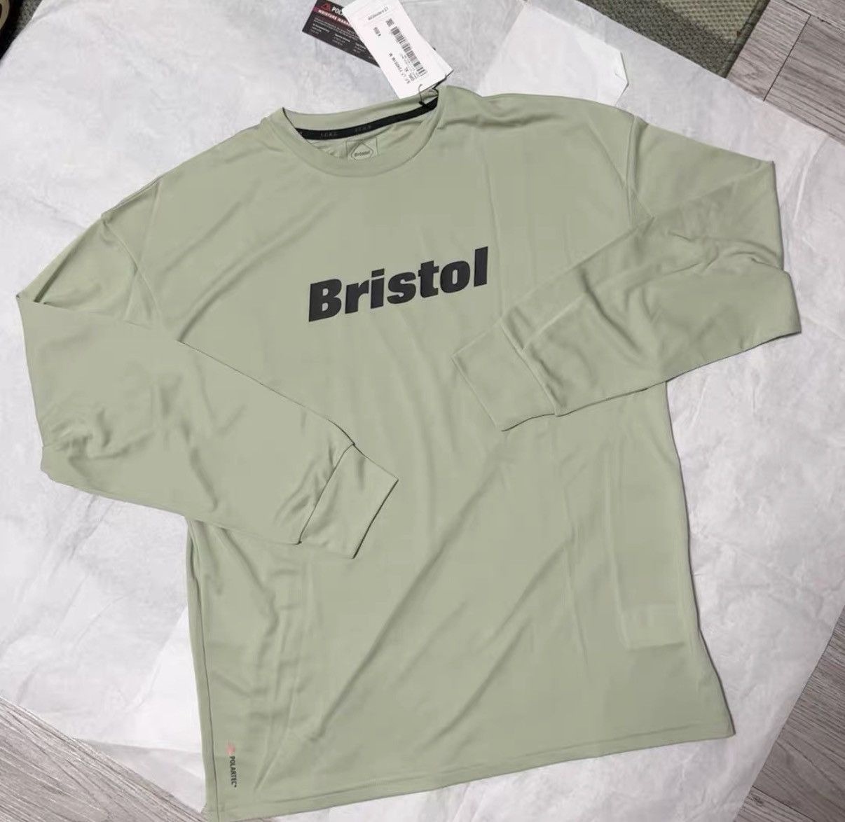 F.C.R.B FCRB Real Bristol POLARTEC POWER DRY Long Sleeve Tee J44 Size US XL / EU 56 / 4 - 1 Thumbnail