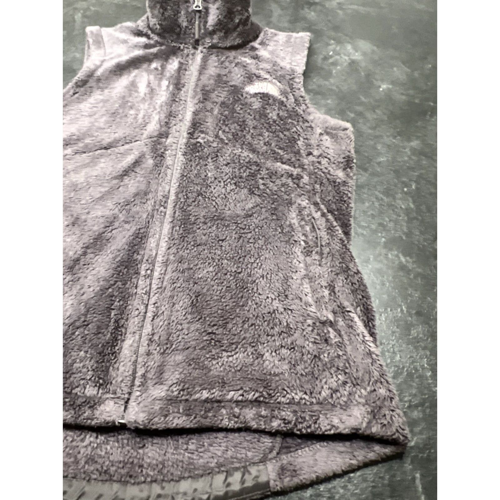 The North Face THE NORTH FACE Women's Osito Fleece Vest Small Gray/Purple Size S / US 4 / IT 40 - 2 Thumbnail