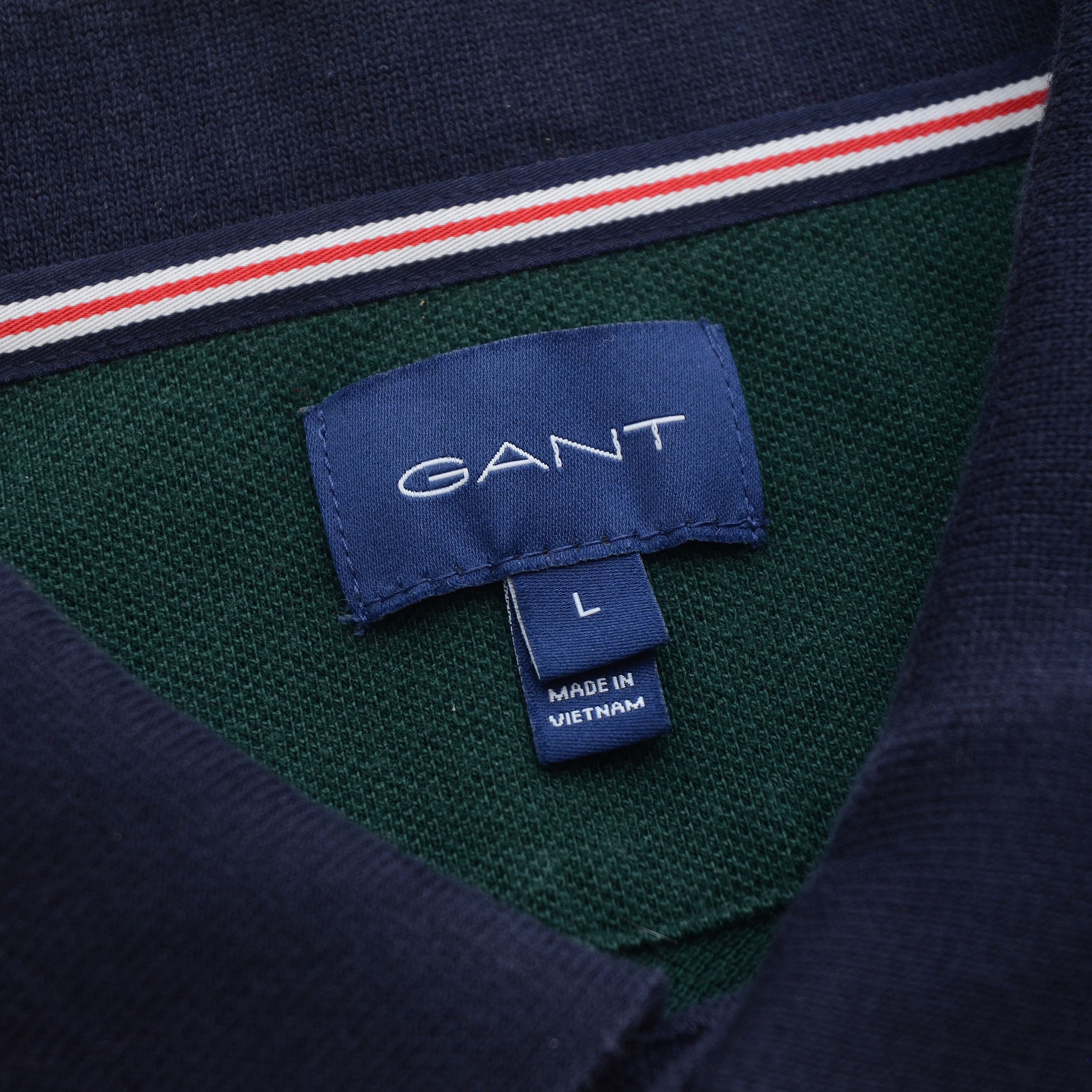 Gant Gant Polo Shirt Men’s Size M-L Stripe Casual Designer Size US M / EU 48-50 / 2 - 10 Thumbnail