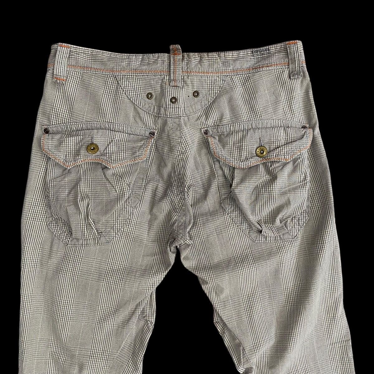 Edwin × Japanese Brand Edwin 505 Khaki Bondage Cargo Punk Flared Pants Size US 35 - 8 Thumbnail