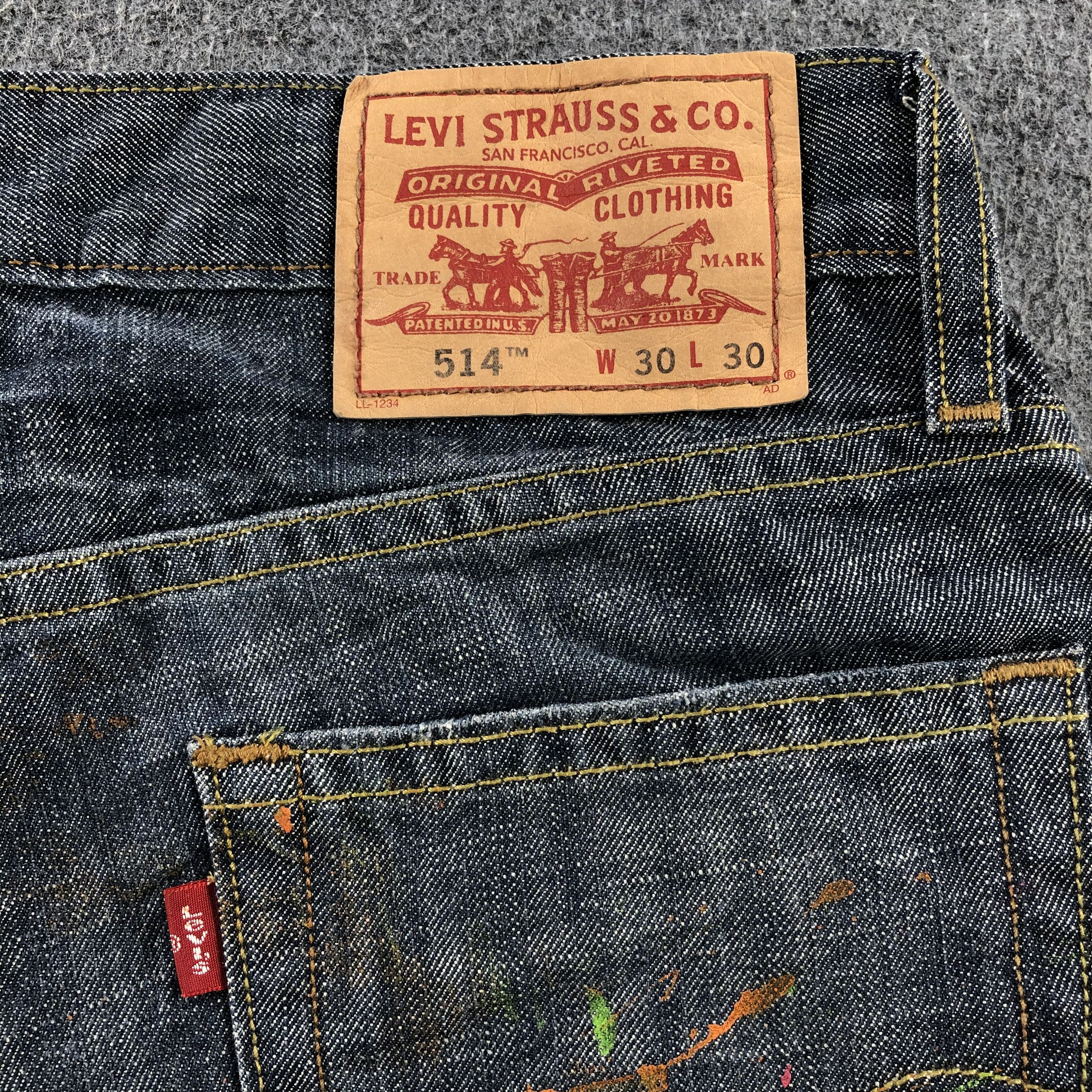 Levi's Vintage Levis 514 Jeans- J1336 Size US 30 / EU 46 - 5 Thumbnail