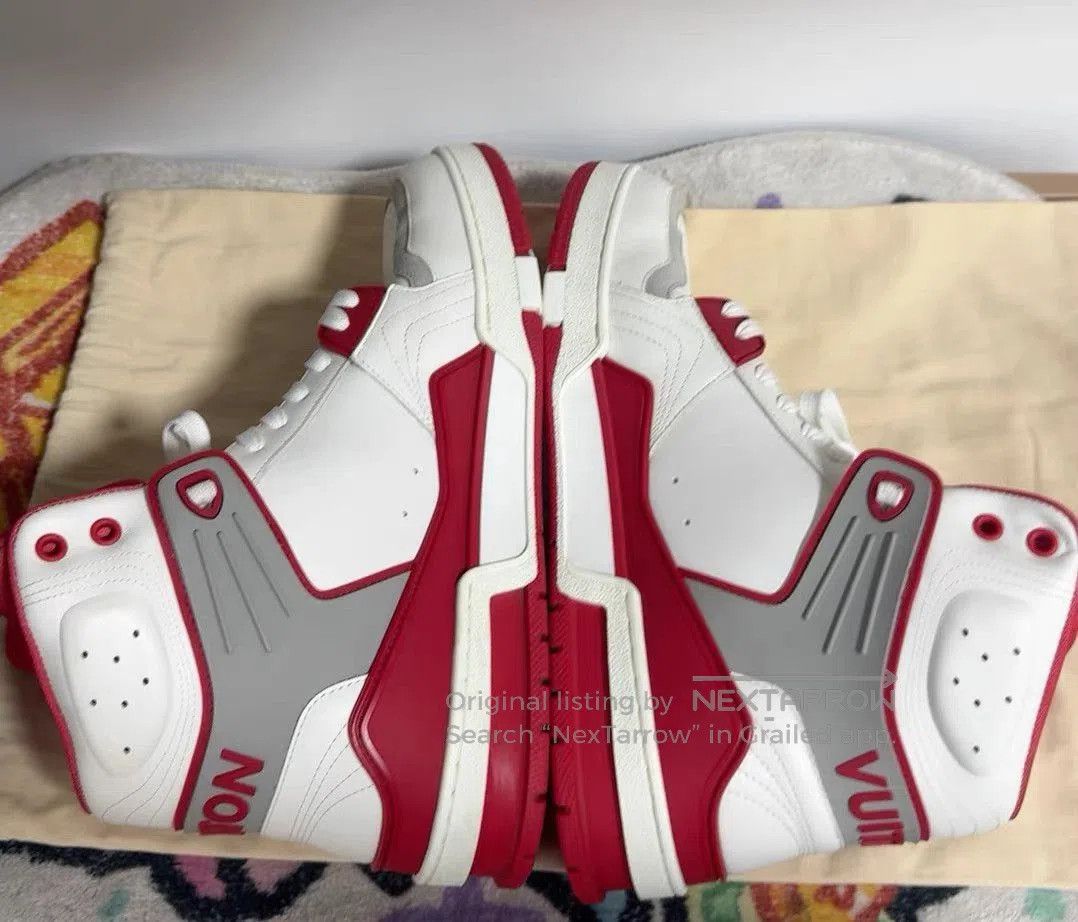 Louis Vuitton White High-Top Sneakers Size 8. Size US 8 / EU 41 - 6 Thumbnail