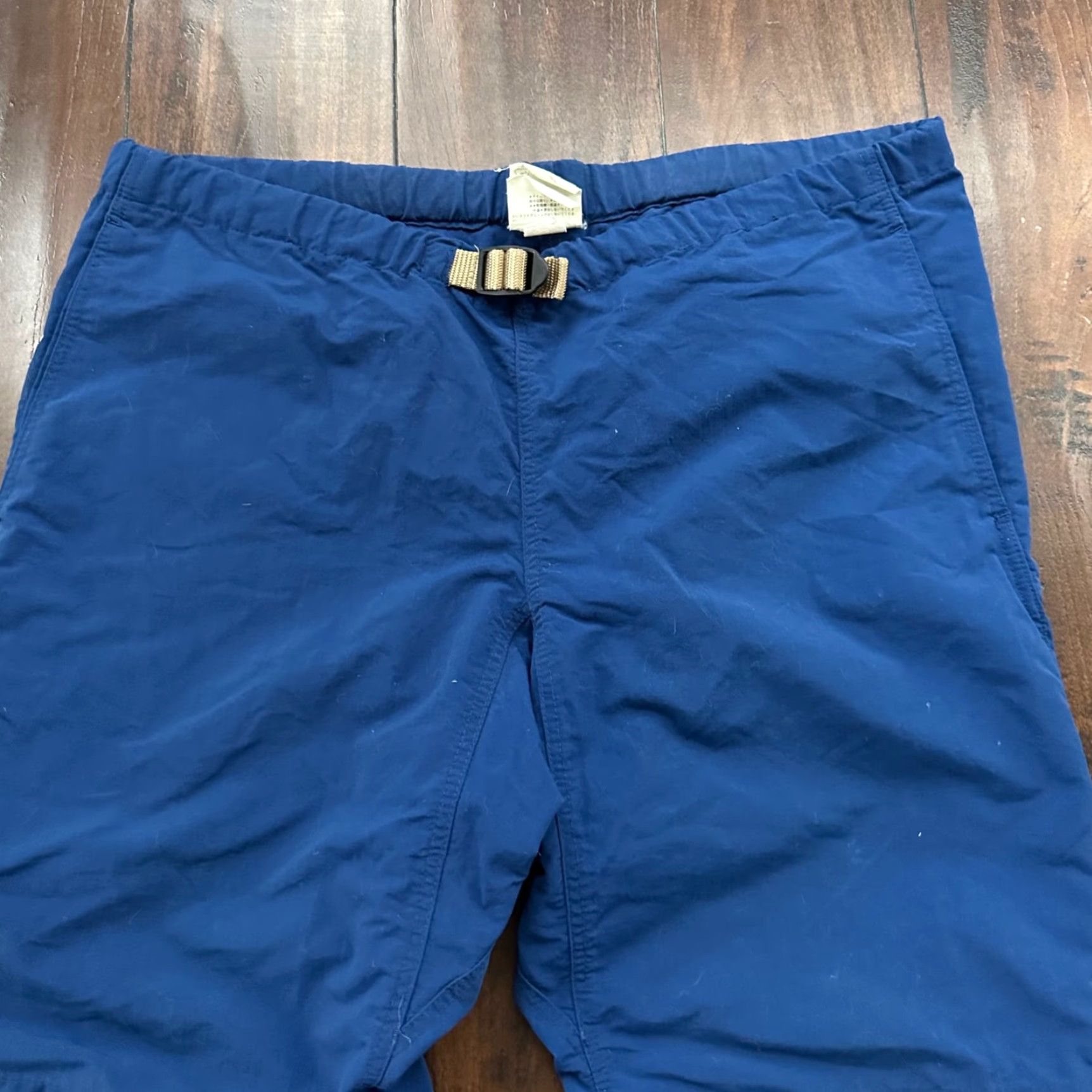 Patagonia Patagonia Baggies Pants Joggers Blue 90s Vintage Mens Small Nylon Polyester Regular Inseam 28 Size US 31 - 2 Thumbnail