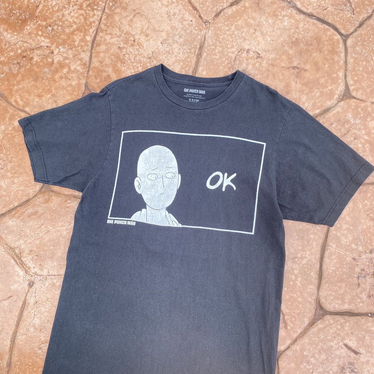Anime Thrashed Faded One Punch Man Anime ERD GRUNGE T-SHIRT Size US M / EU 48-50 / 2 - 2 Thumbnail