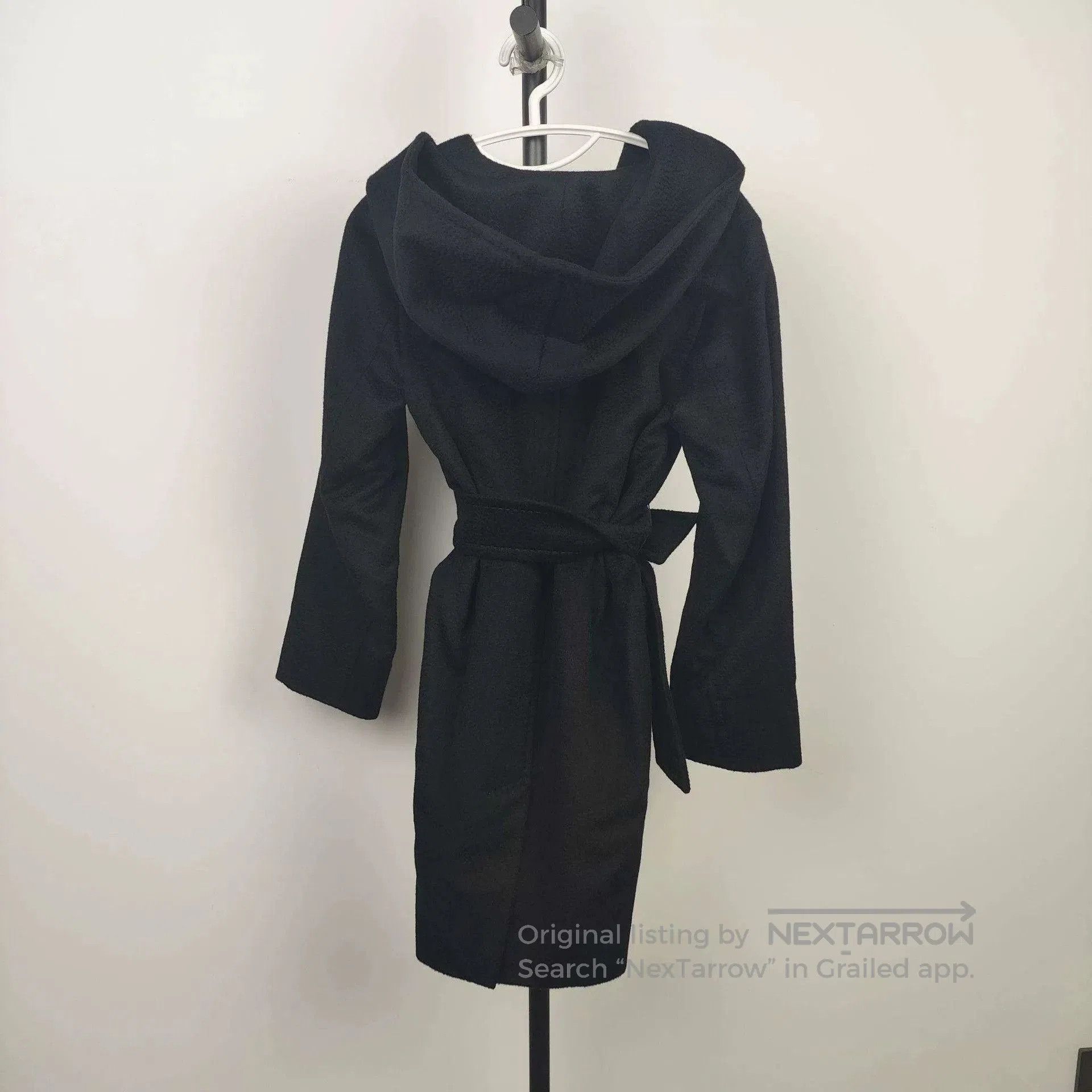 Other MaxMara Black Robe Coat. Size US M / EU 48-50 / 2 - 2 Thumbnail