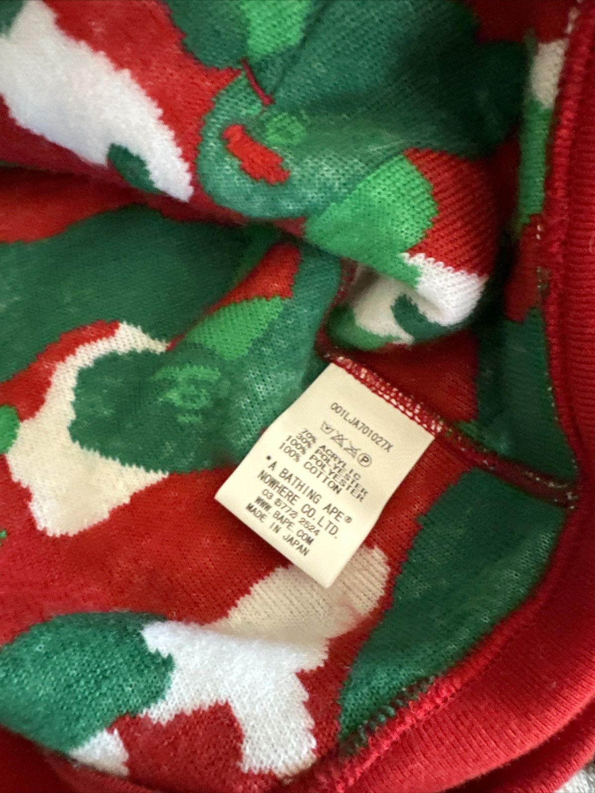 Bape Christmas Camo Zip Hoodie Size US XL / EU 56 / 4 - 4 Thumbnail