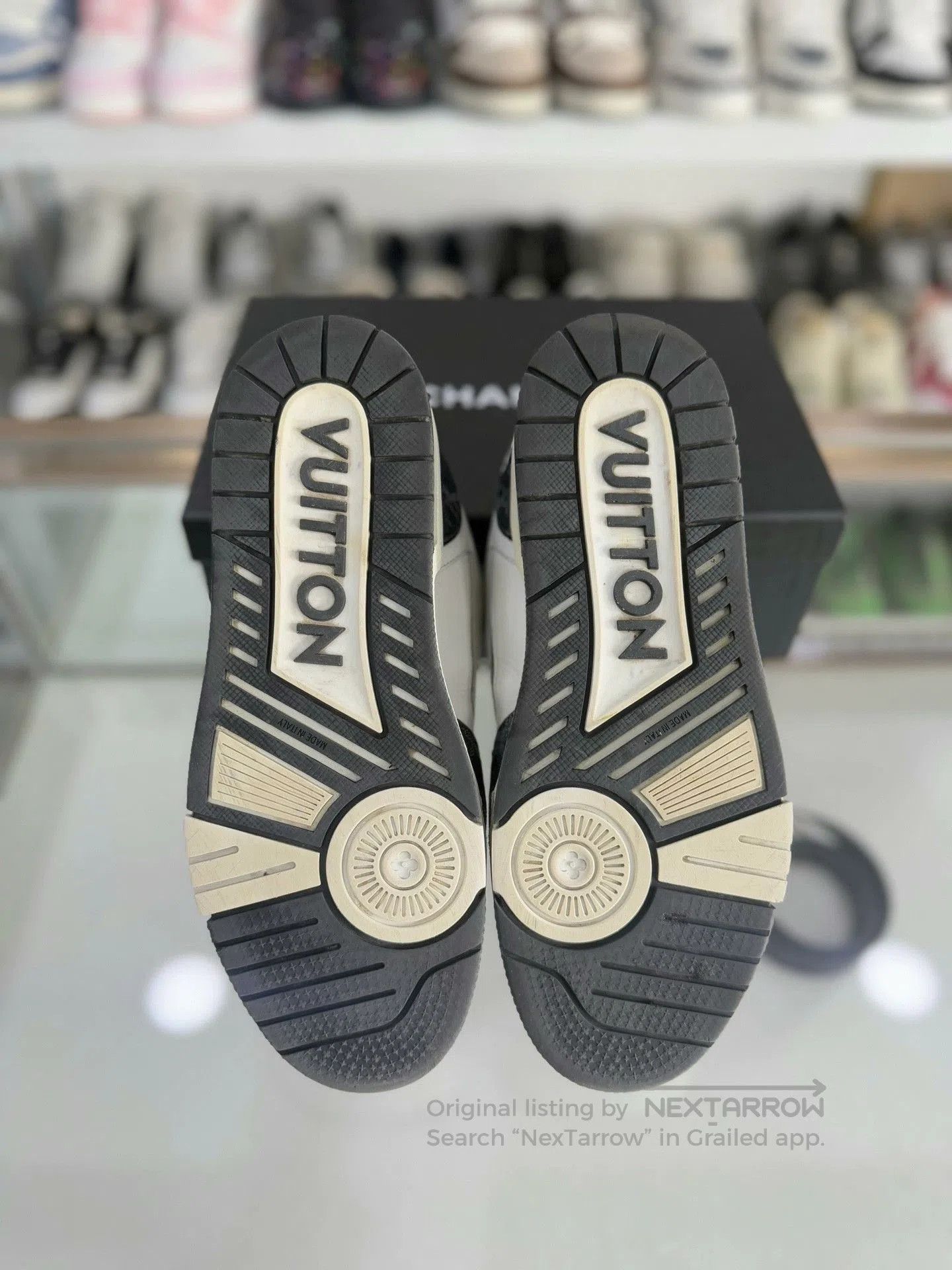 Louis Vuitton Louis Vuitton LV Trainer Black White Velcro. Size US 7.5 / EU 40-41 - 4 Thumbnail