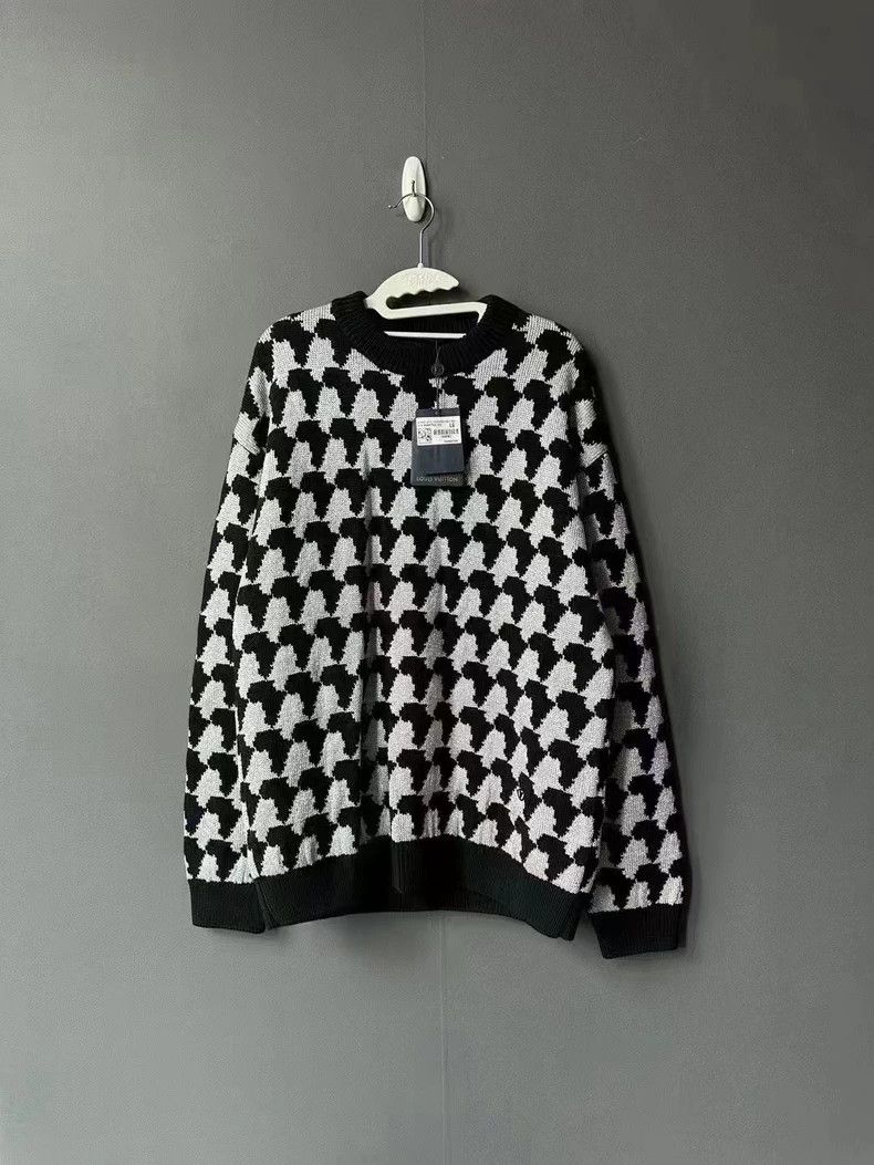 Louis Vuitton Louis Vuitton Silver Thread Sweater Size US L / EU 52-54 / 3 - 1 Thumbnail