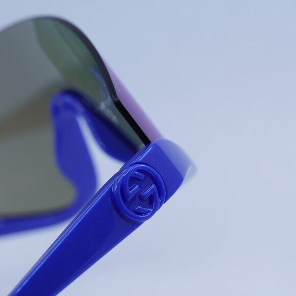 Gucci Gucci GG1650S 010 Sunglasses Blue Frame - Lowest Price! Size ONE SIZE - 9 Thumbnail