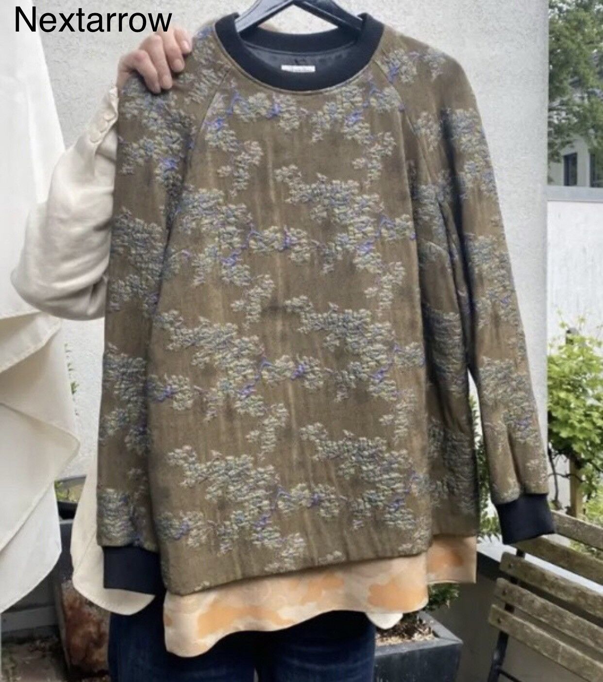 Dries Van Noten Dries van noten Polarized jacquard patchwork hoodie Size US M / EU 48-50 / 2 - 1 Thumbnail