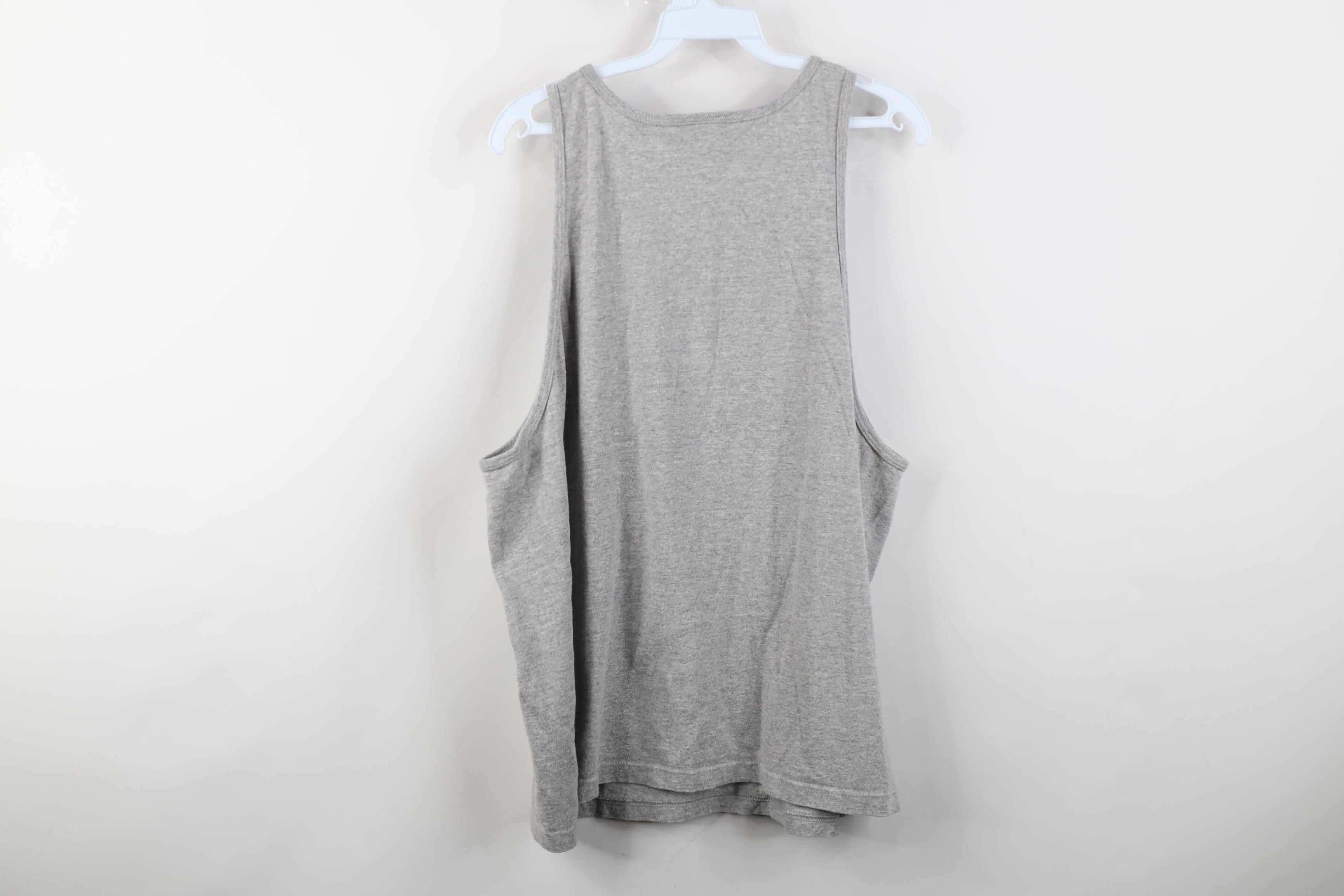 Vintage Vintage 90s Streetwear Tank Top T-Shirt Heather Gray USA Size US XL / EU 56 / 4 - 8 Thumbnail