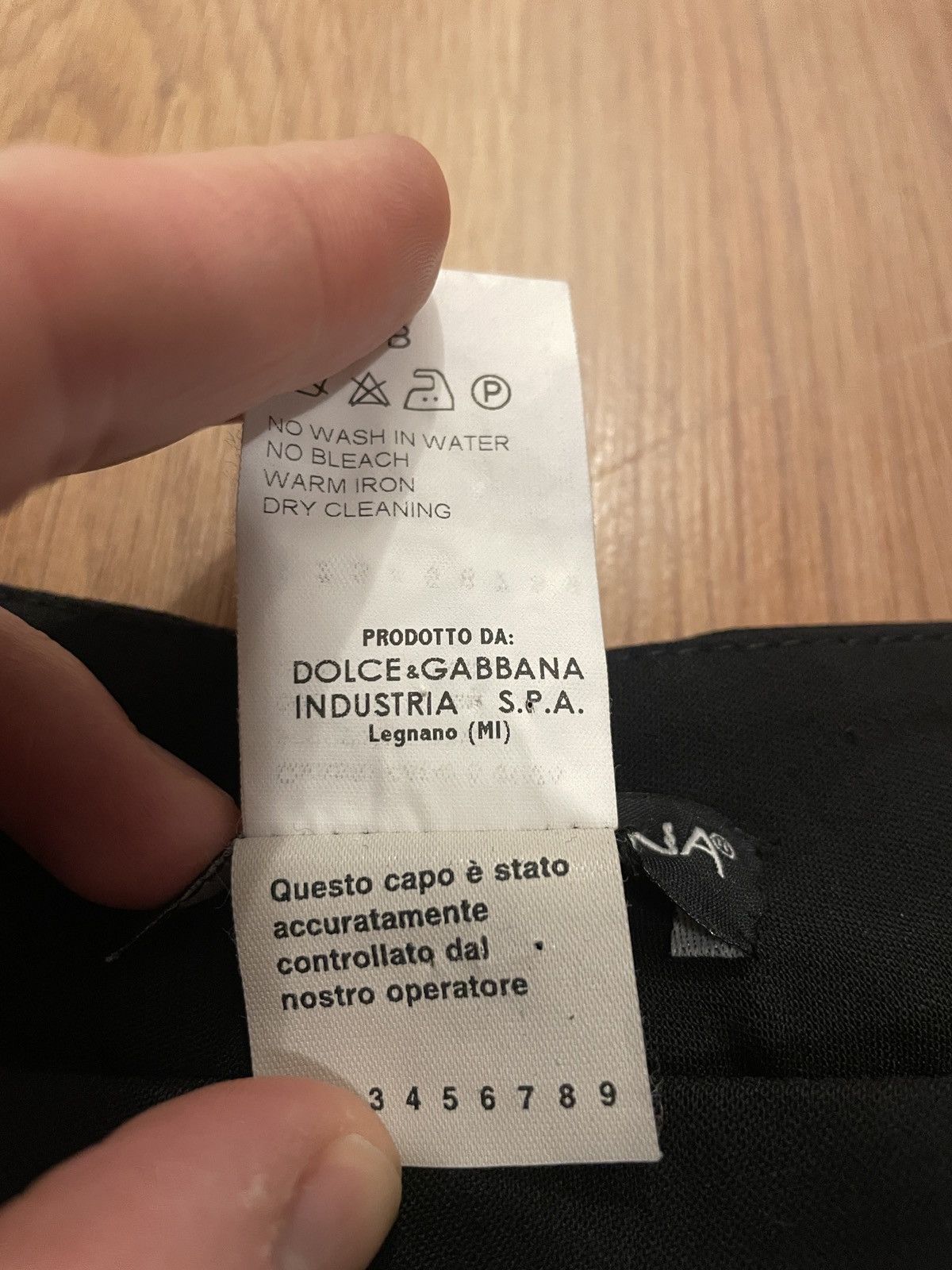Dolce & Gabbana Dolce & Gabbana wool dress pants Size 28" / US 6 / IT 42 - 6 Thumbnail