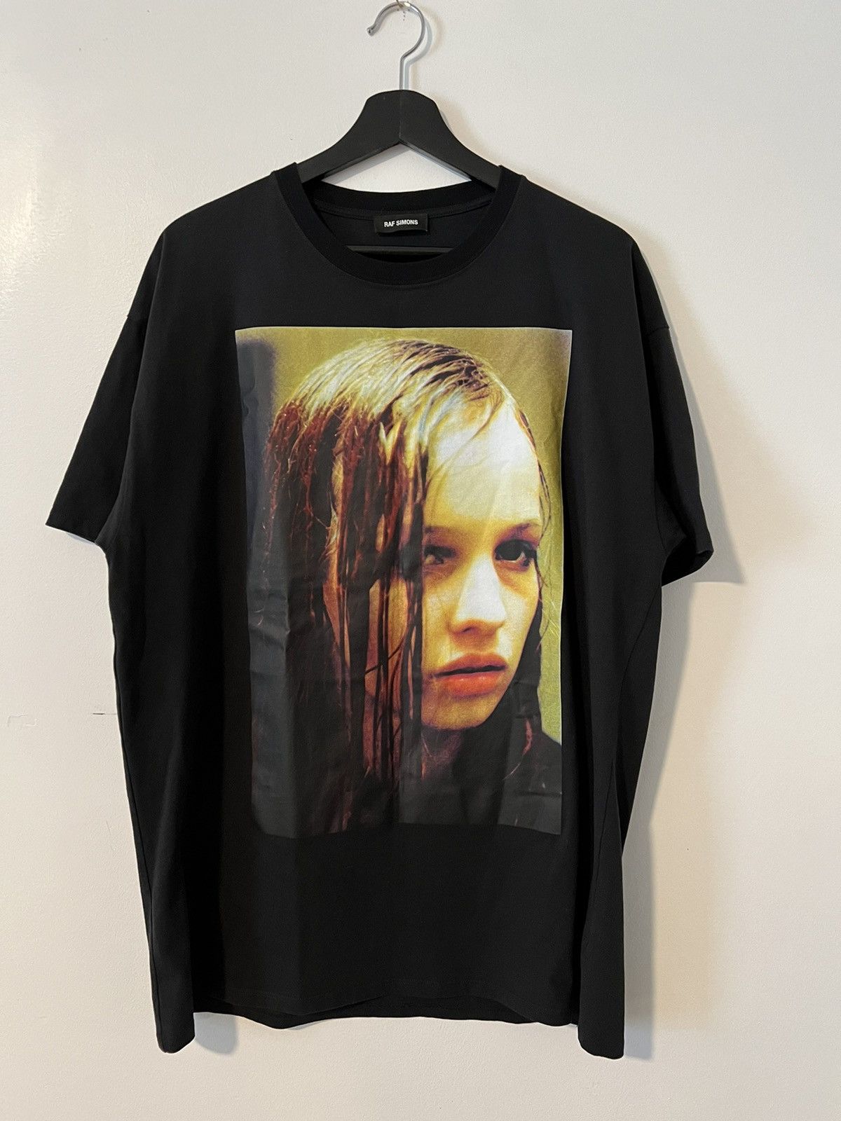 Raf Simons Raf Simons Christiane f AW18/19 Wet Hair Tshirt Grailed