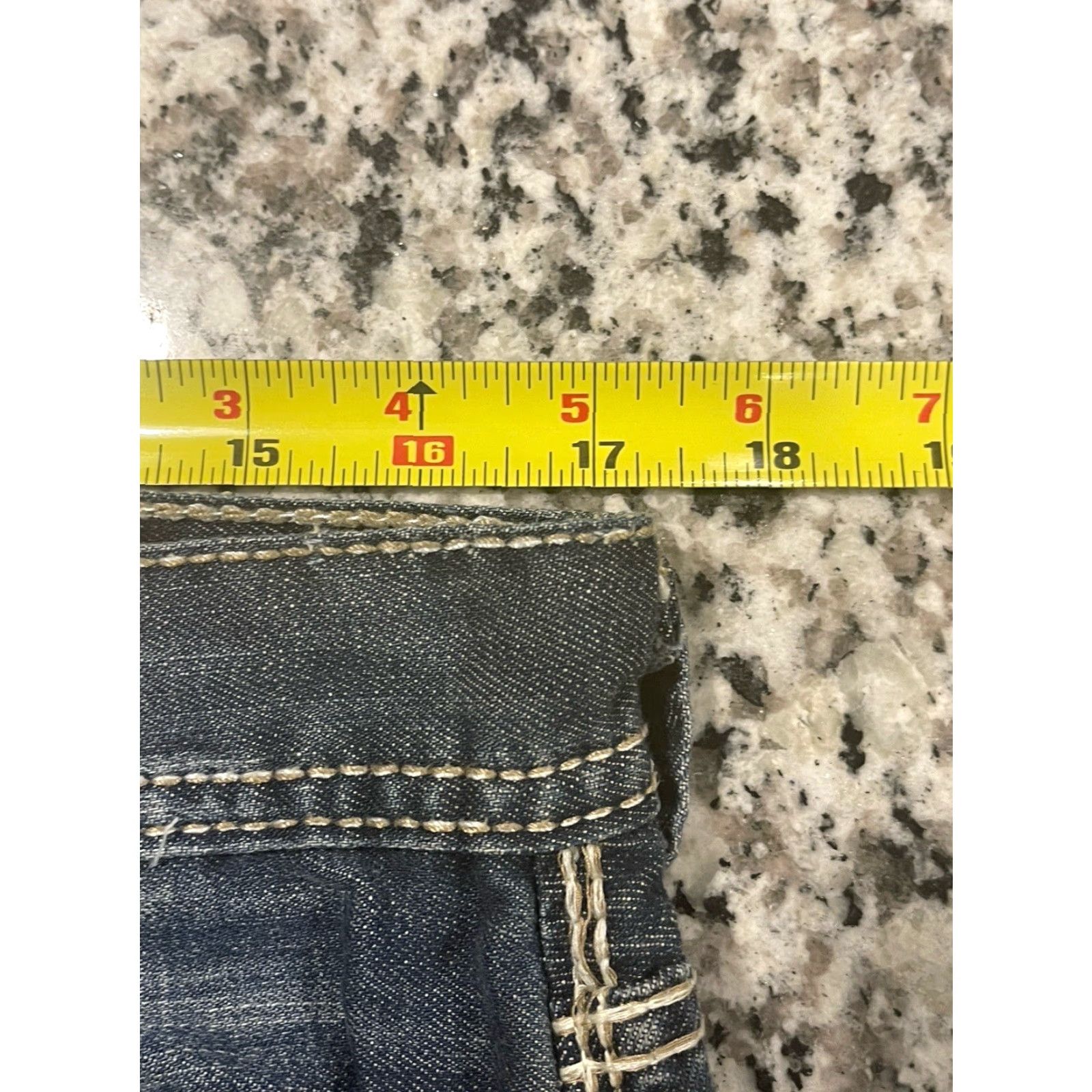 BKE BKE Jake Jeans Mens 34x31 Blue Medium Wash Straight Leg Shoes? Size US 33 - 6 Thumbnail