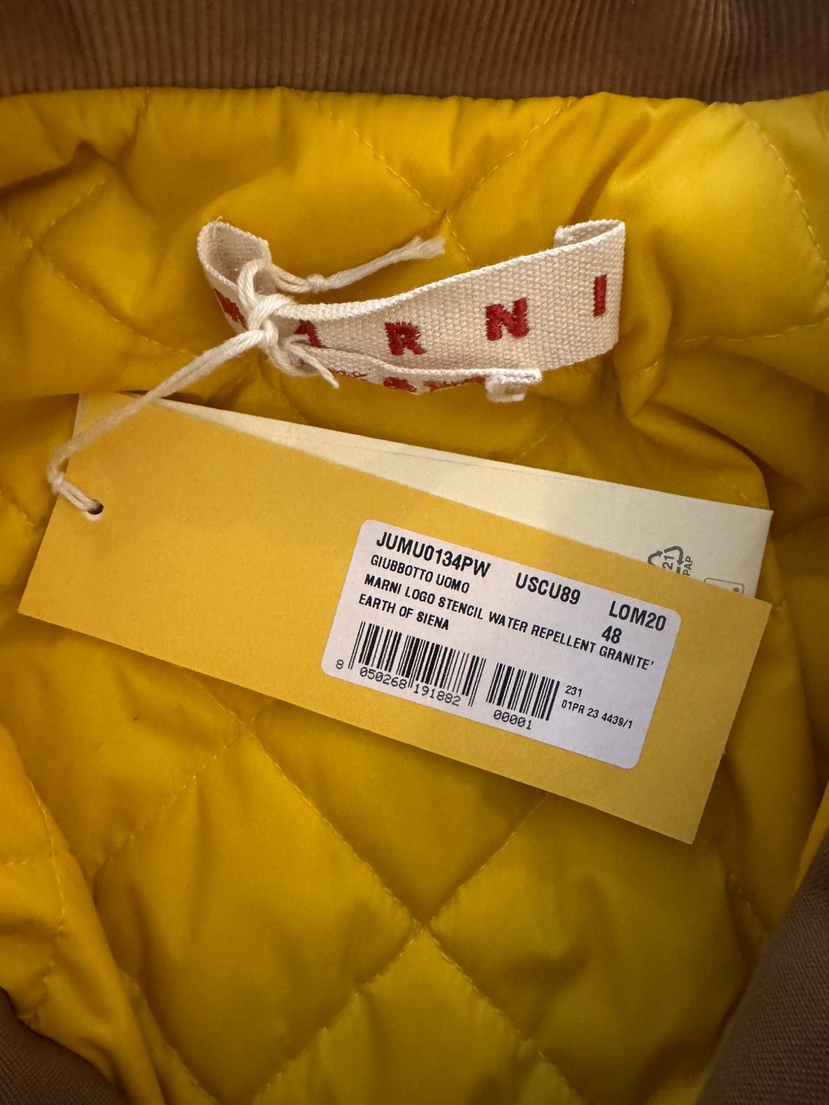 Marni Marni Quilted Lined Work Jacket Size US M / EU 48-50 / 2 - 7 Thumbnail