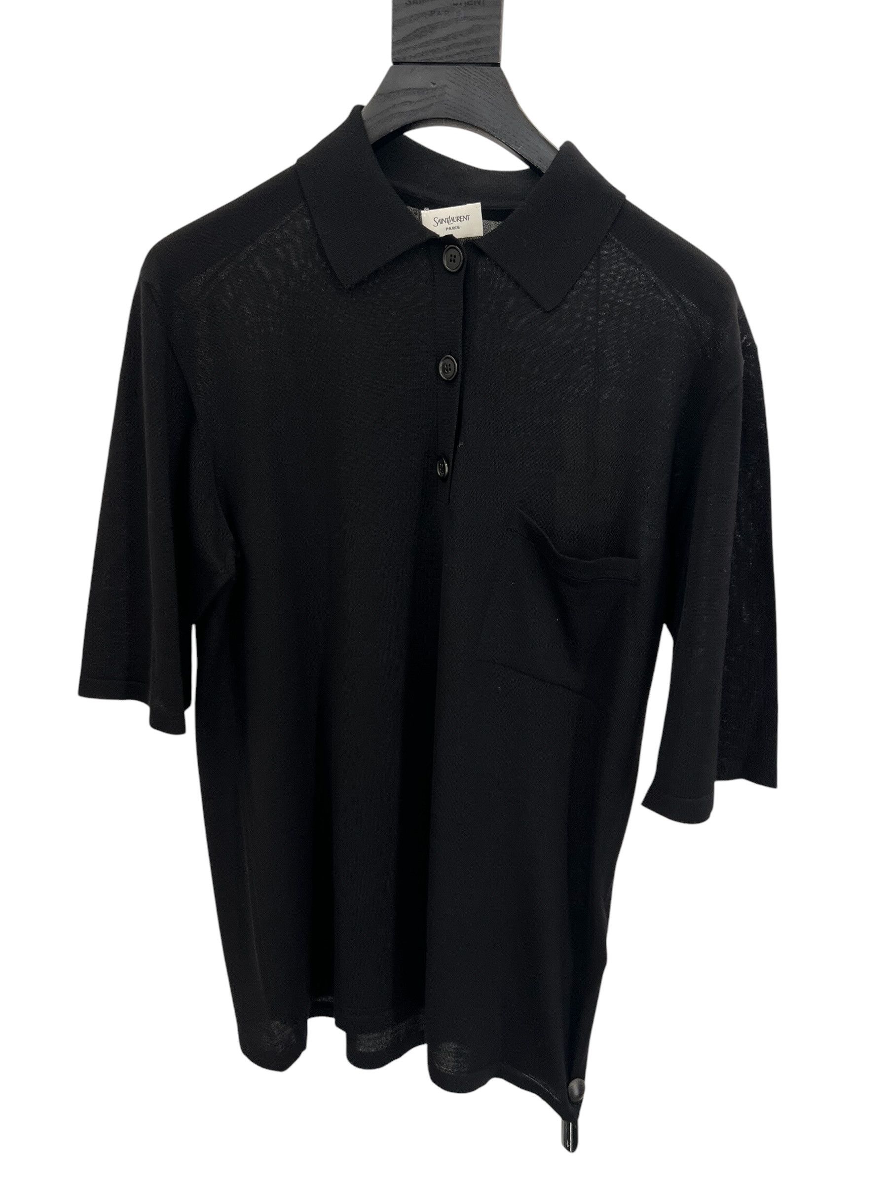 Saint Laurent Paris Saint Laurent Polo Shirt Size XS / US 0-2 / IT 36-38 - 1 Thumbnail
