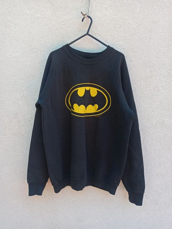 DC Comics 1989 Batman raglan crew neck size large Size US L / EU 52-54 / 3 - 1 Thumbnail