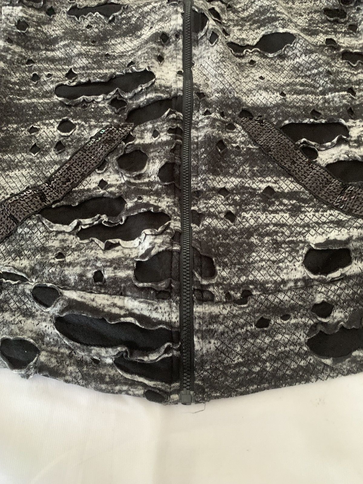 Kapital Japanese Snake Skin Double Layer distressed hoodie Size US M / EU 48-50 / 2 - 4 Thumbnail