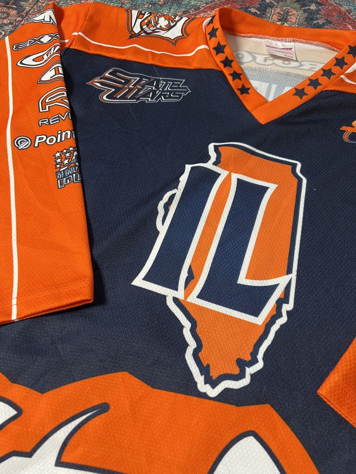 NHL Projoy Illinois Ice Hockey jersey Size US XL / EU 56 / 4 - 7 Thumbnail
