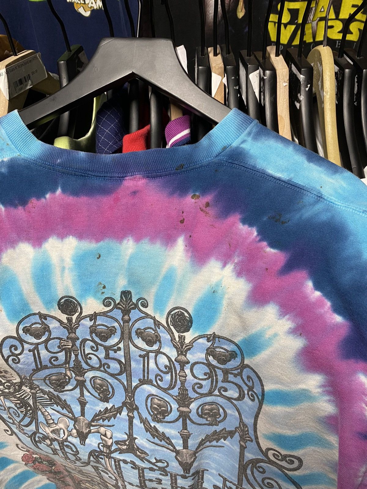 Band Tees Vintage 1995 Liquid Blue Grateful Dead Band T-Shirt Medium Size US M / EU 48-50 / 2 - 6 Thumbnail