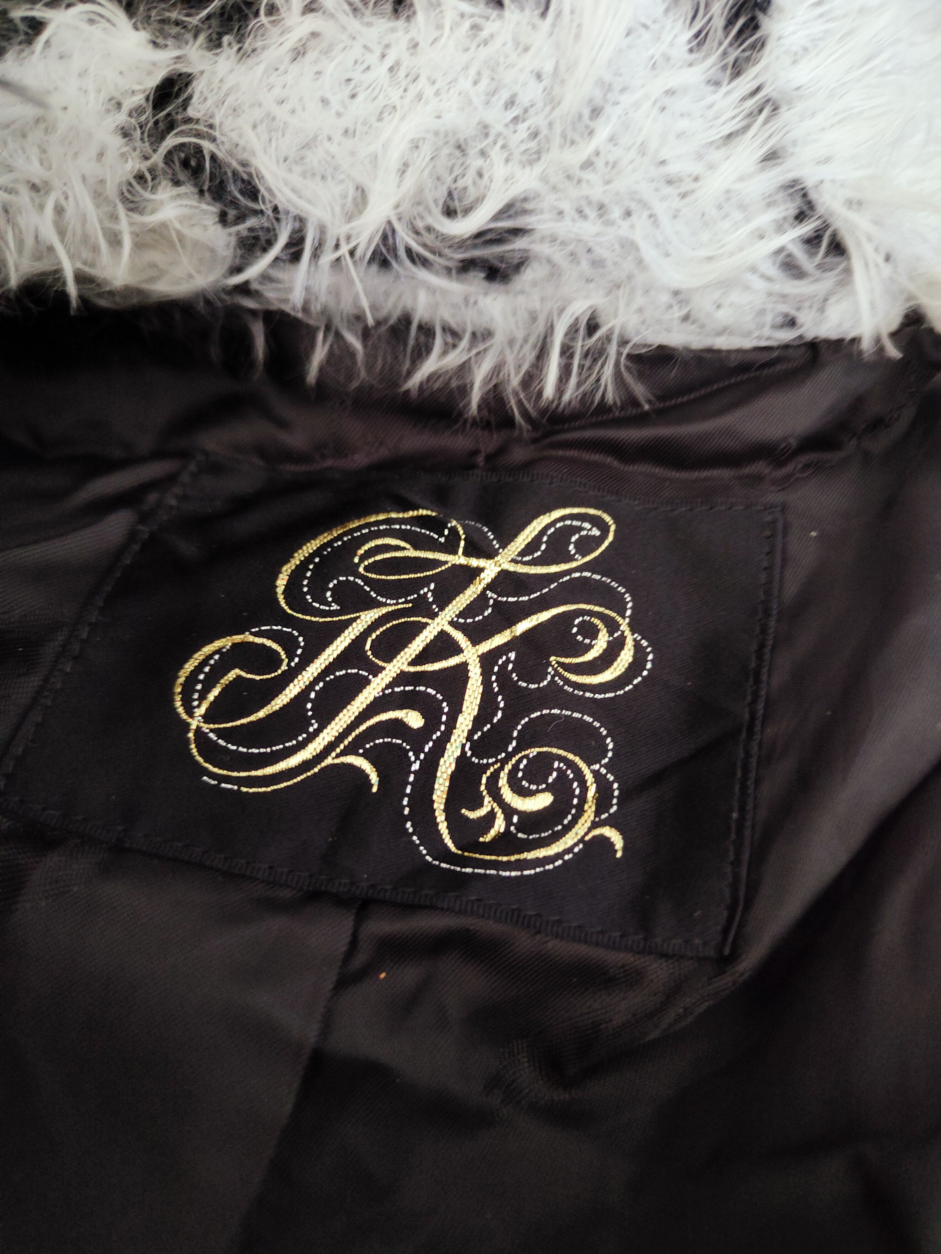 Japanese Brand × Vintage Super luxury Rare - GK Black White Fur Mohair Jackets Size M / US 6-8 / IT 42-44 - 12 Thumbnail