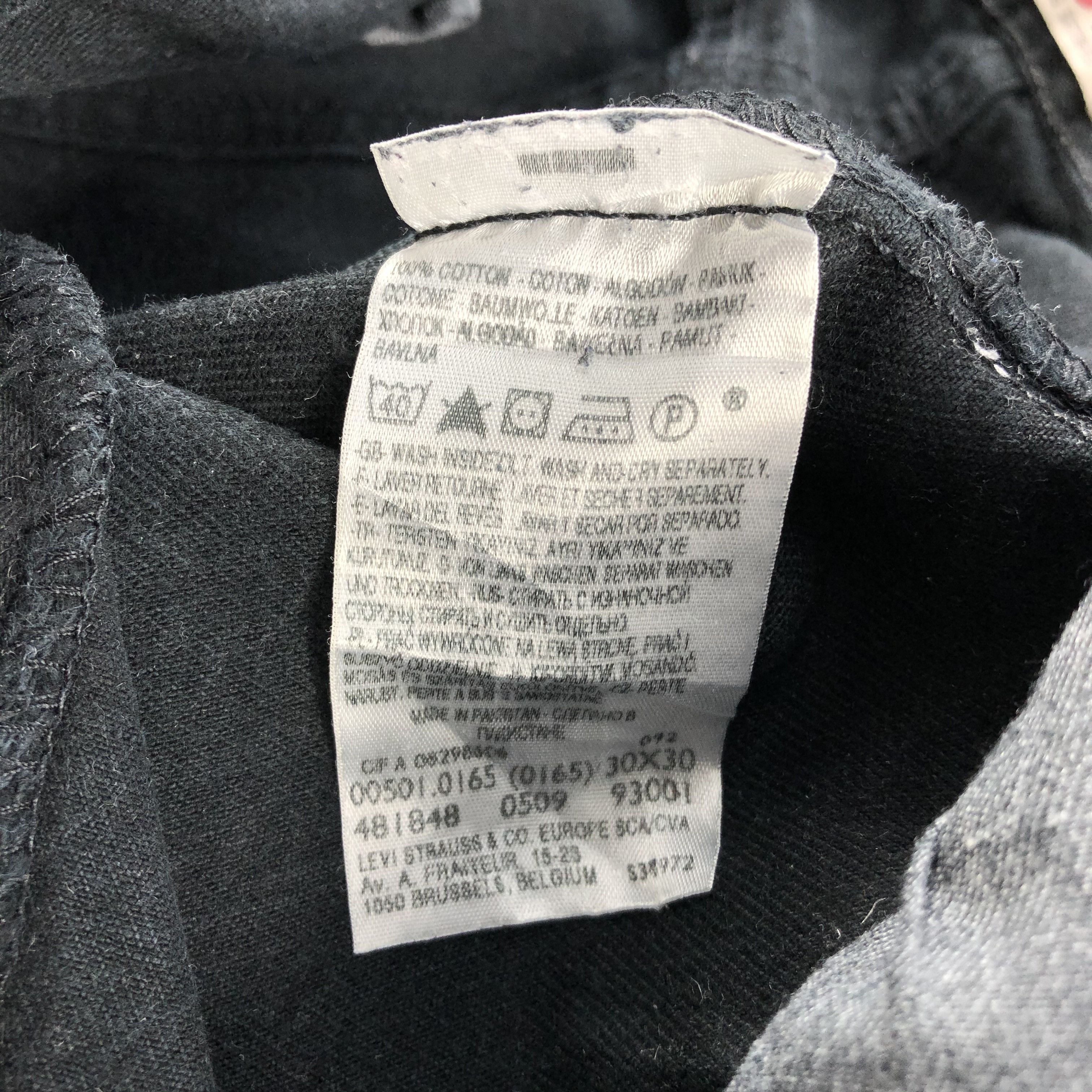Levi's Vintage Levis 501 Faded Black Jeans-JM1553 Size US 31 - 10 Thumbnail