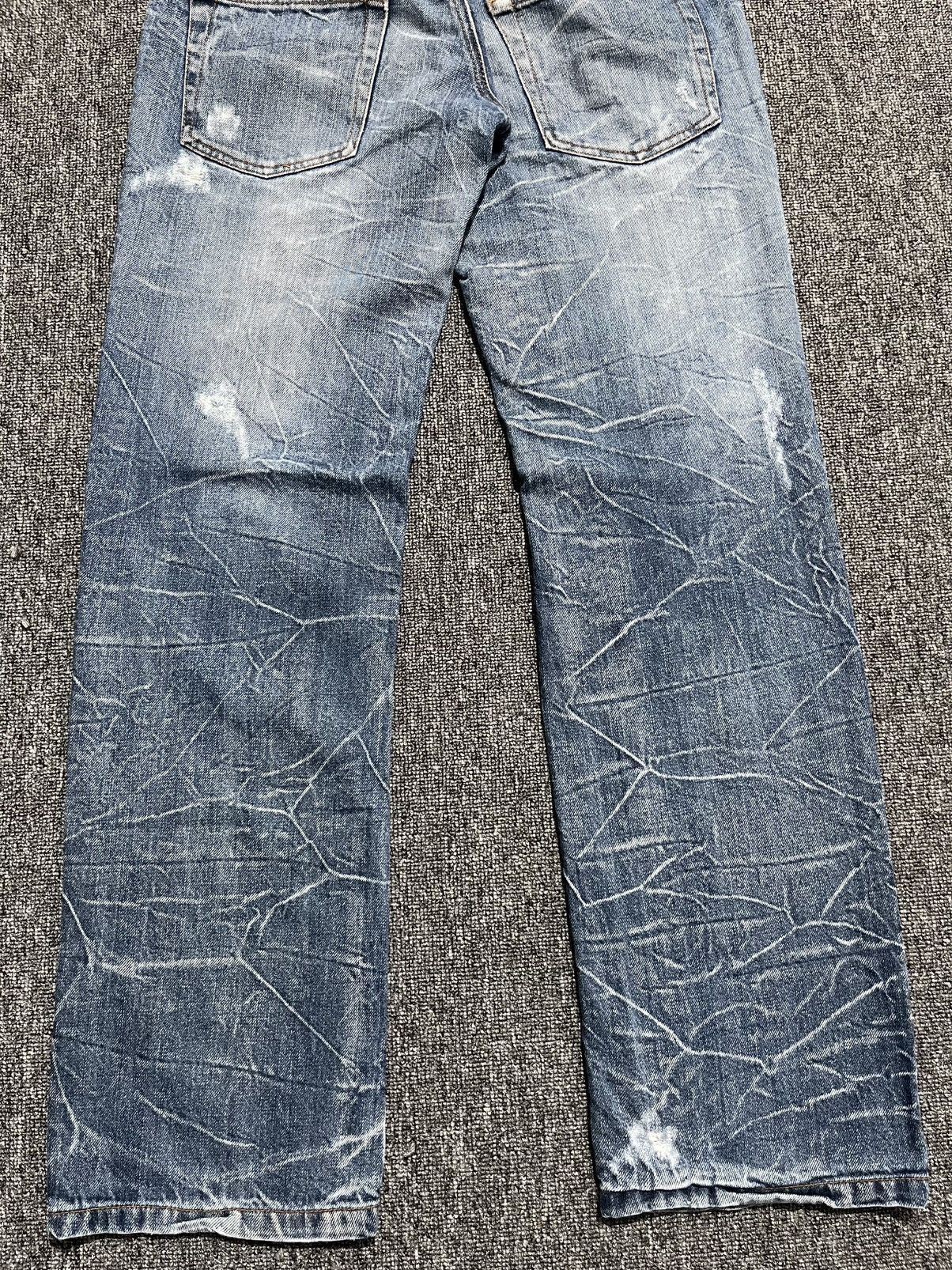 PPFM 2000s nylaus double waist jeans y2k mudwash lgb kmrii Size US 31 - 3 Thumbnail
