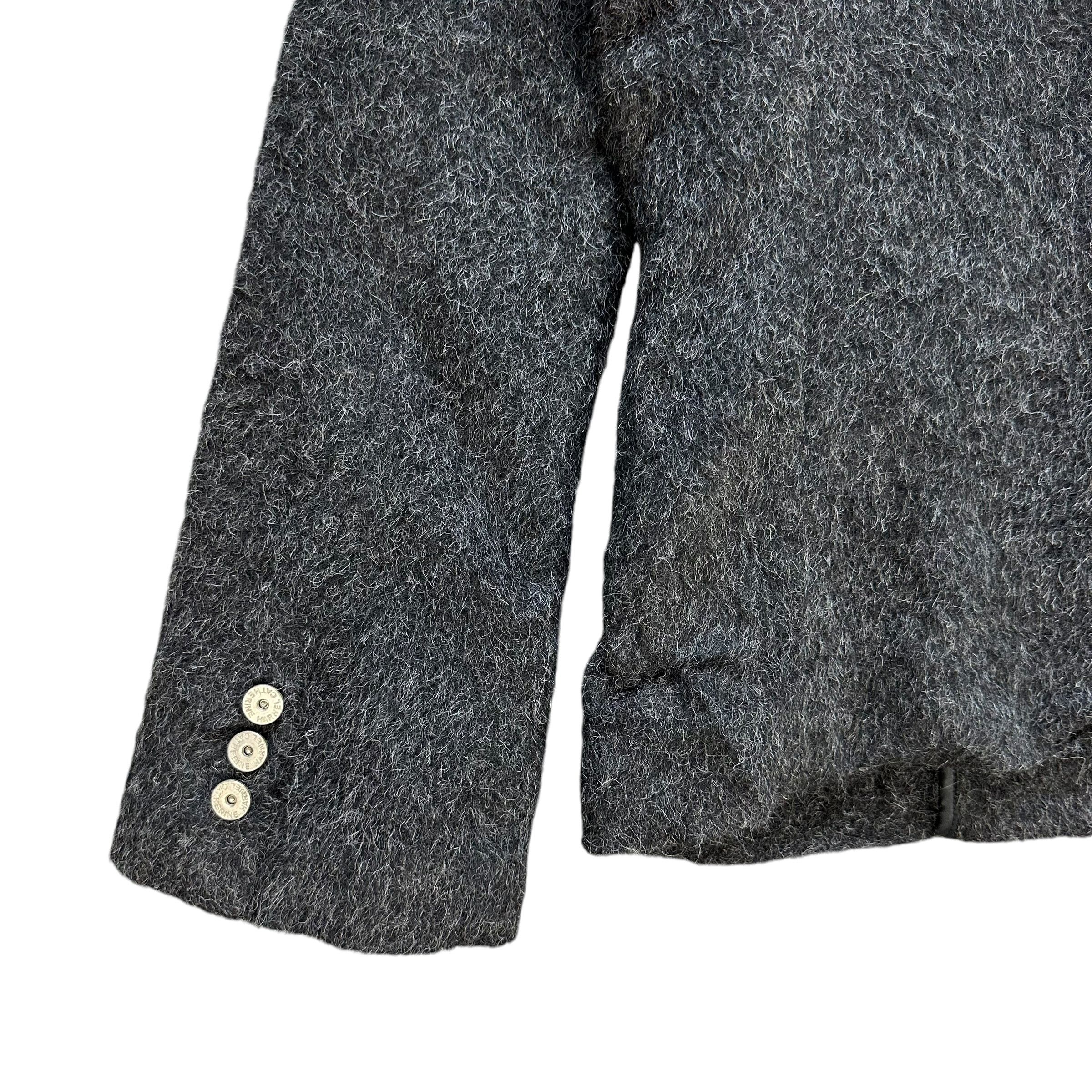 Japanese Brand CATHERINE HARNEL Mohair Wool Hooded Jacket #A52-1210 Size M / US 6-8 / IT 42-44 - 13 Thumbnail