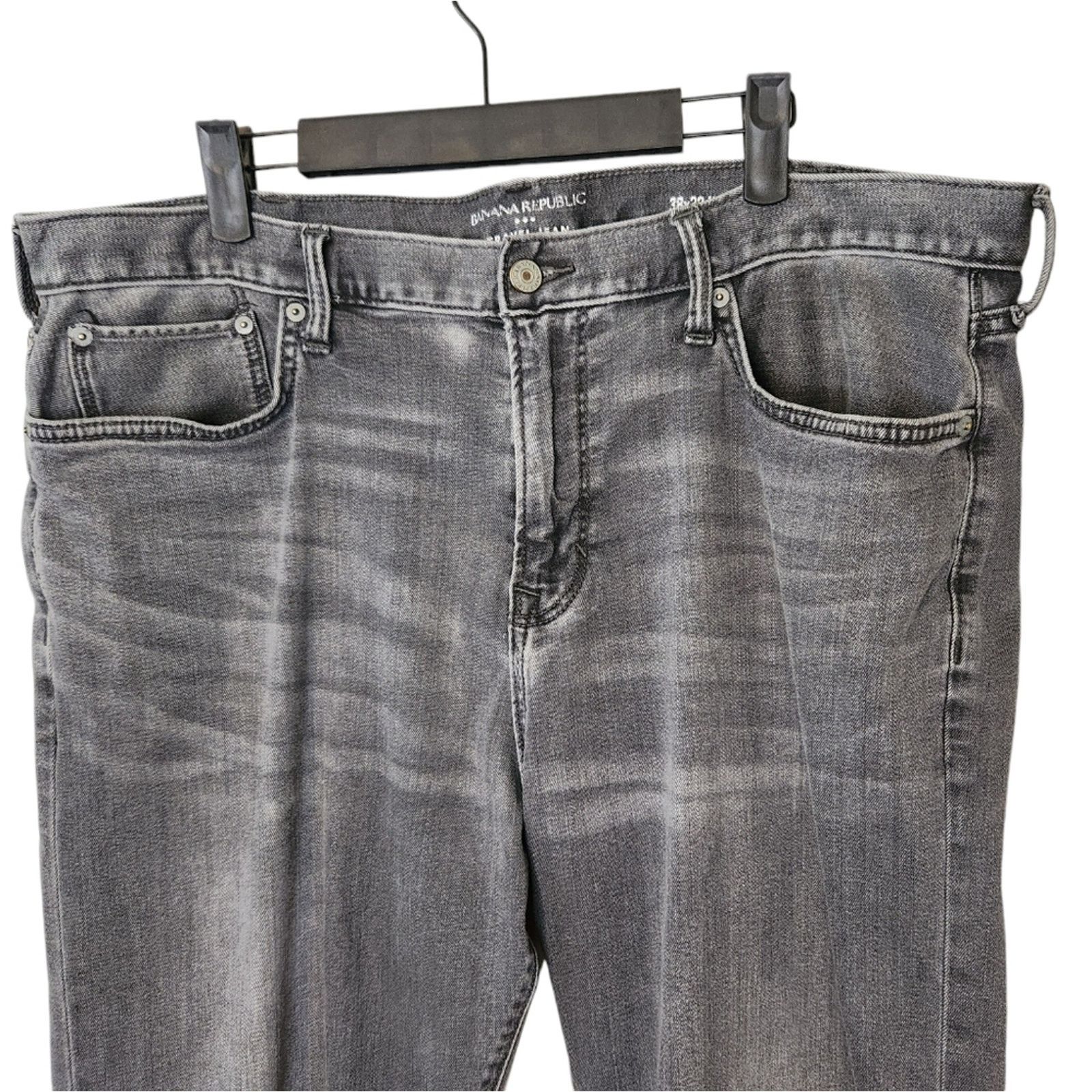 Banana Republic Banana Republic Men's Travel Slim Leg Jeans 38x32 Size US 38 / EU 54 - 3 Thumbnail