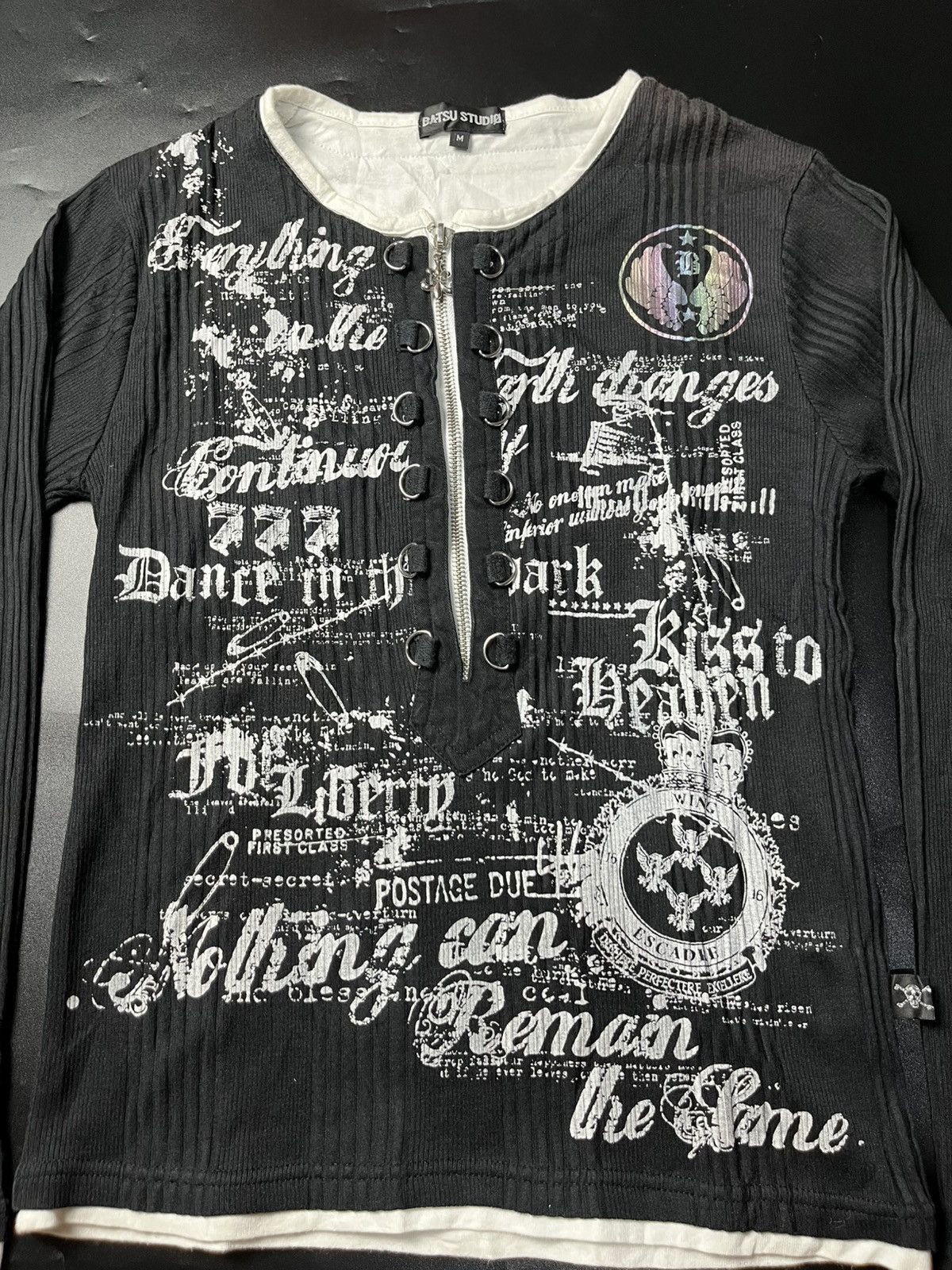 If Six Was Nine × Japanese Brand × Le Grande Bleu (L.G.B.) Japanese Batsu Studio Poem Style Gimmick Zip Size US M / EU 48-50 / 2 - 3 Thumbnail