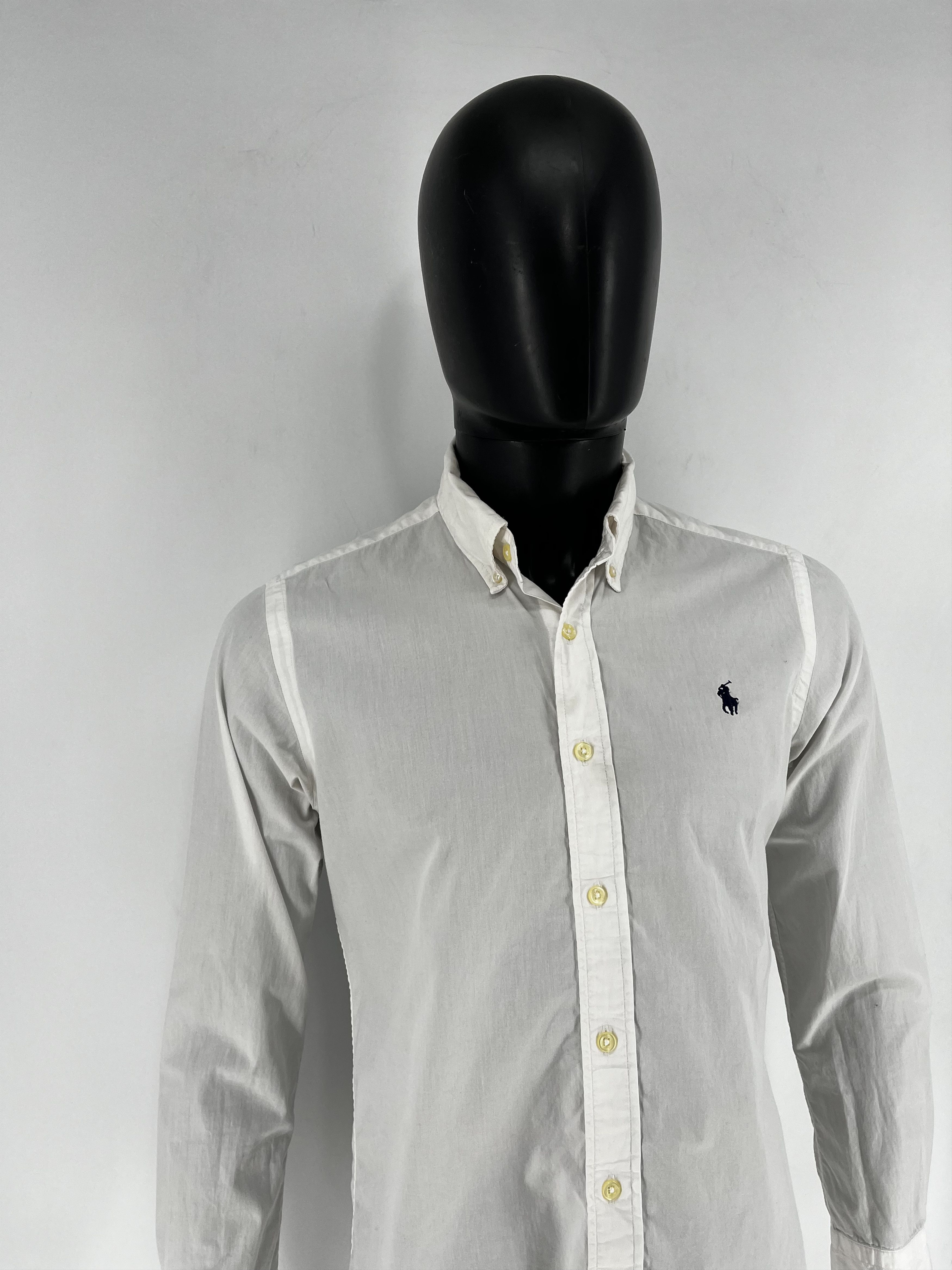 Polo Ralph Lauren × Ralph Lauren Vintage White Shirt Polo Ralph Lauren Size S Rare Size US S / EU 44-46 / 1 - 3 Thumbnail