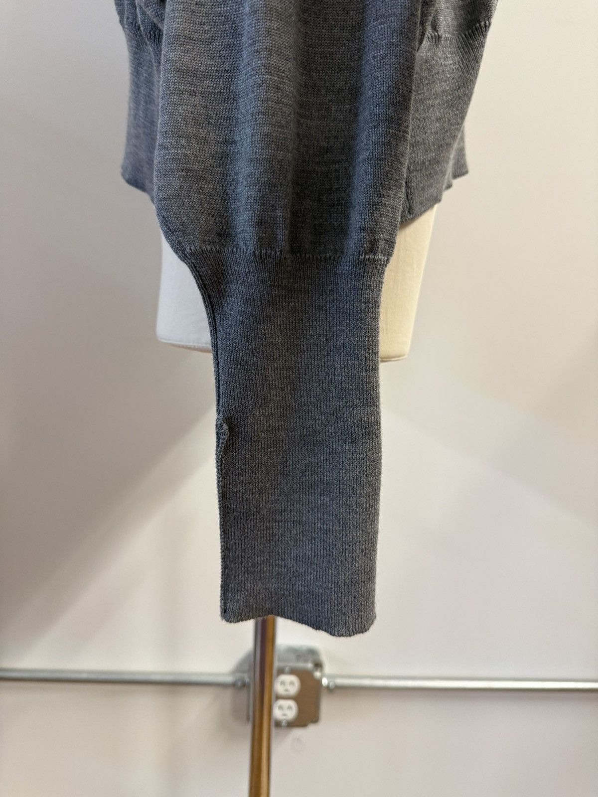Yves Saint Laurent Vintage YSL Virgin Wool Crewneck Sweater-Oversized Dolman Size M / US 6-8 / IT 42-44 - 10 Thumbnail