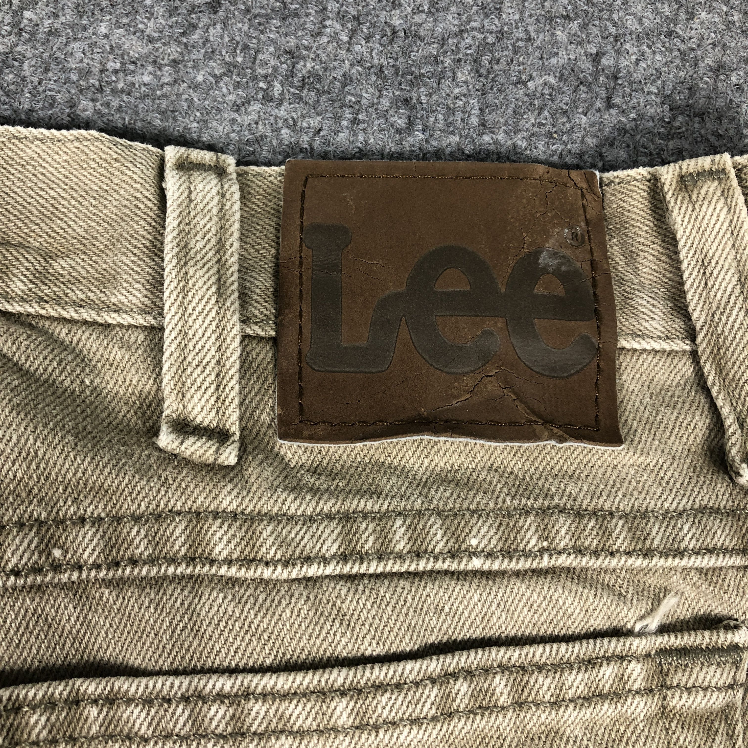Lee × Vintage Vintage Lee Regular Fit Jeans L855 Size US 35 - 7 Thumbnail