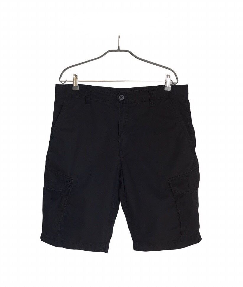 Faded Glory Faded Glory Cargo Shorts Mens Sz 34 Black Size US 34 / EU 50 - 1 Thumbnail