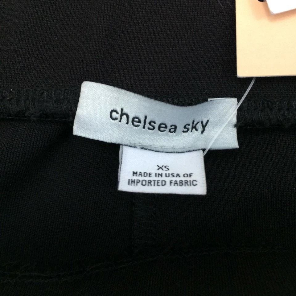 Other NWT Chelsea Sky Moto Leggings Pants XS Pull-On Zip Detail Size 26" / US 2 / IT 38 - 7 Thumbnail
