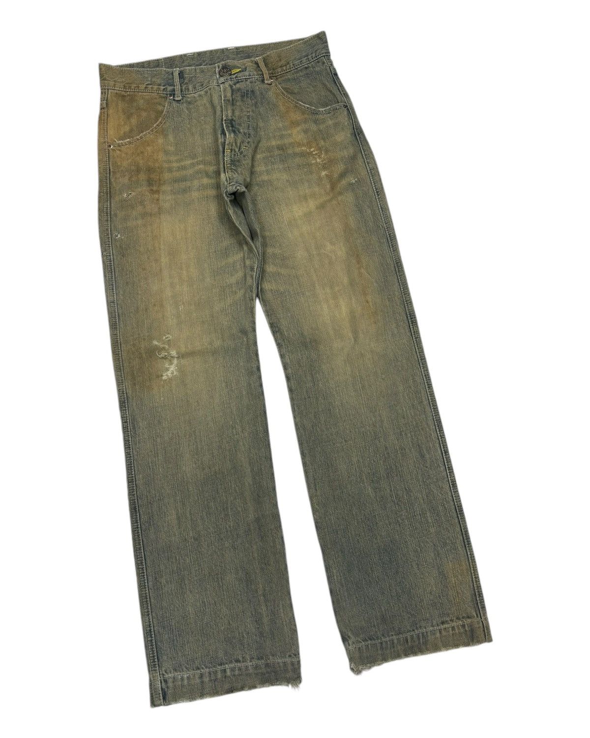 Acne Studios Vintage Cocolulu Rusty Baggy Distressed Denim Jeans Size US 32 / EU 48 - 4 Thumbnail