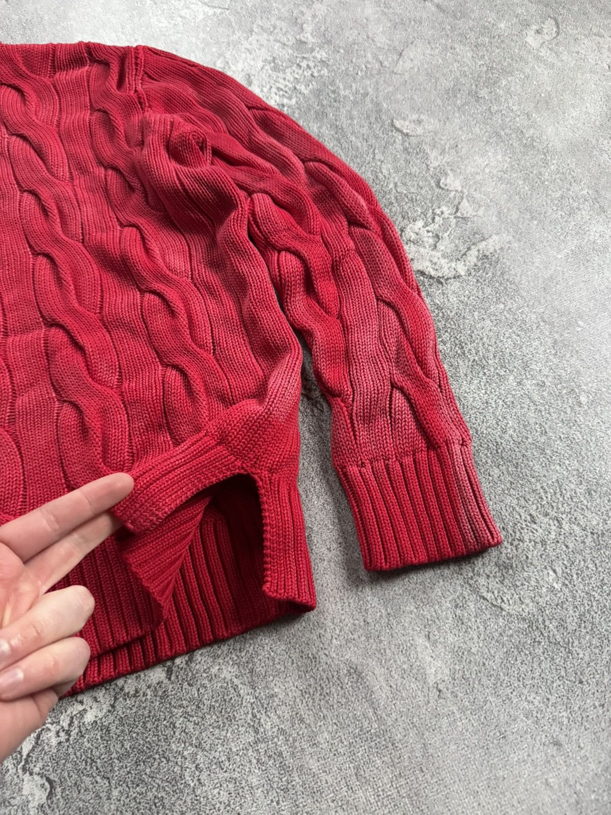Polo Ralph Lauren Polo Ralph Lauren XS graphite pattern cable knitwear sweater Size XS / US 0-2 / IT 36-38 - 12 Thumbnail