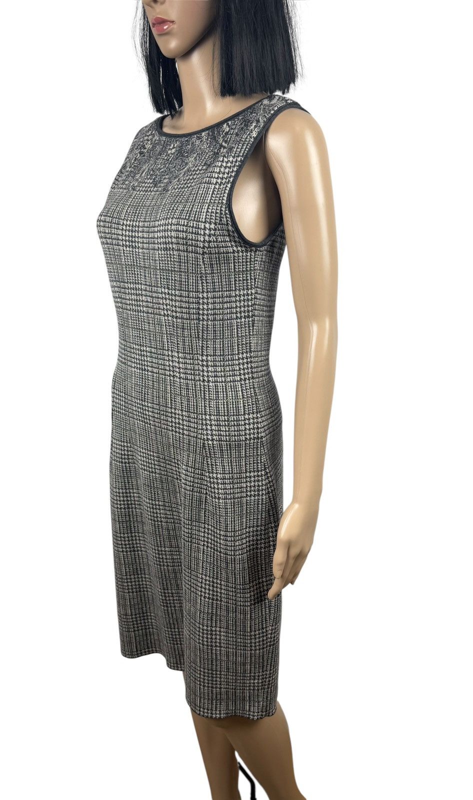 Other Marc Cain Wool Tank Dress Glencheck Printed size 2 Size M / US 6-8 / IT 42-44 - 4 Thumbnail