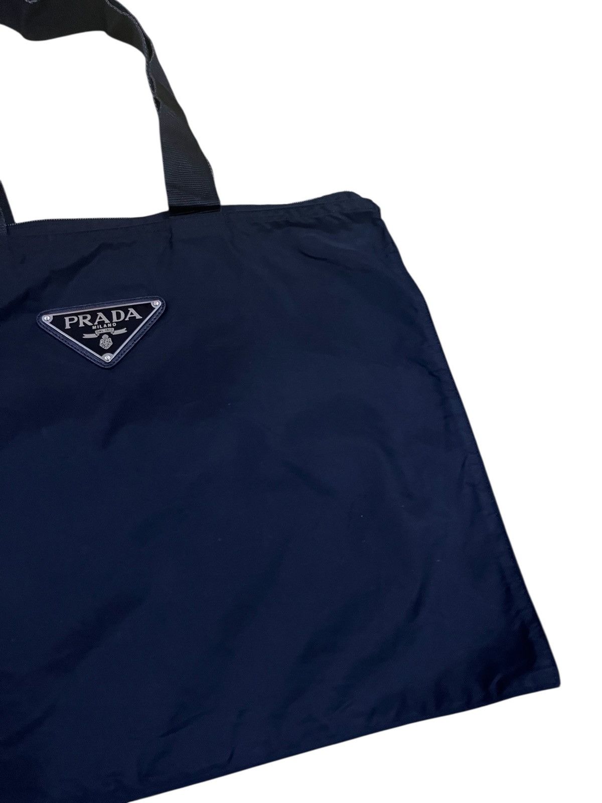 Prada Prada nylon zip tote bag black Size ONE SIZE - 3 Thumbnail