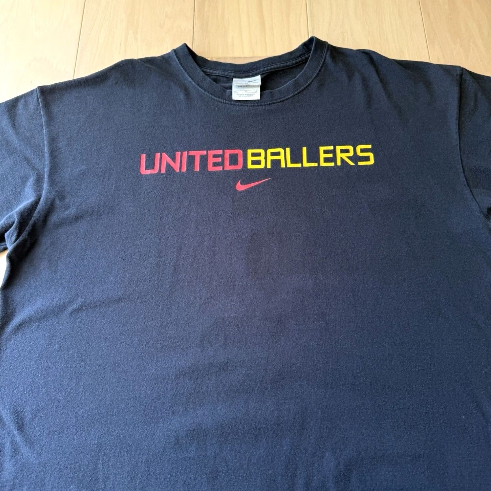 Nike Vintage Nike United Ballers Black Y2K Basketball Lebron Kobe Swoosh XL Shirt Size US XL / EU 56 / 4 - 3 Thumbnail
