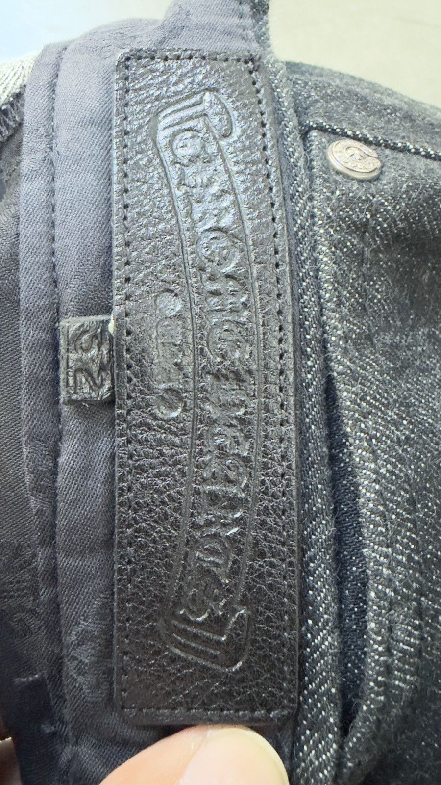 Chrome Hearts RARE! Chrome Hearts Grey & Black Star Patch Jeans Size US 32 / EU 48 - 7 Thumbnail