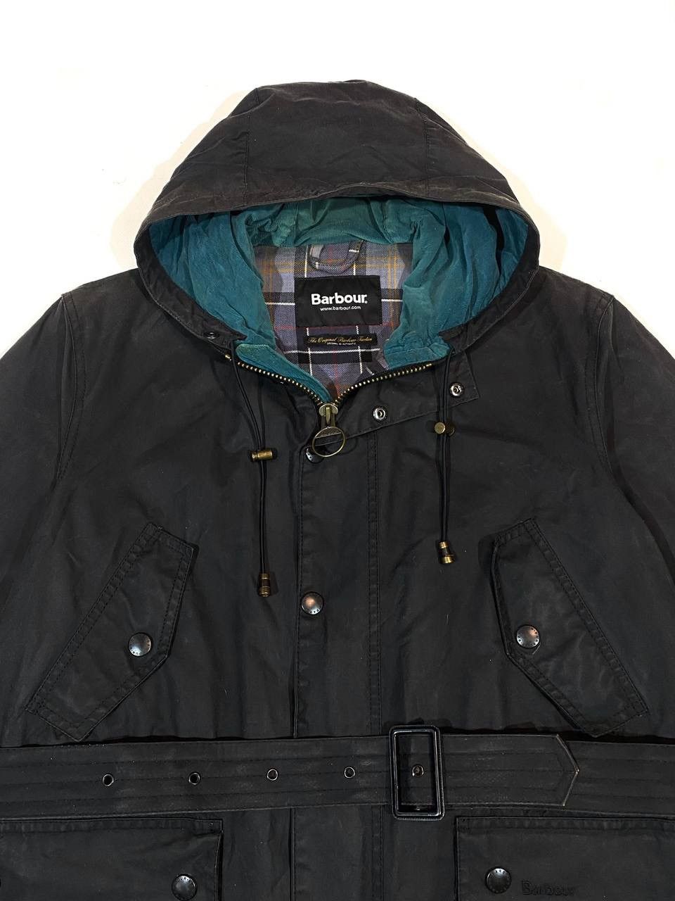 Barbour Barbour Durham Walking Waxed Men Jacket Size US L / EU 52-54 / 3 - 6 Thumbnail