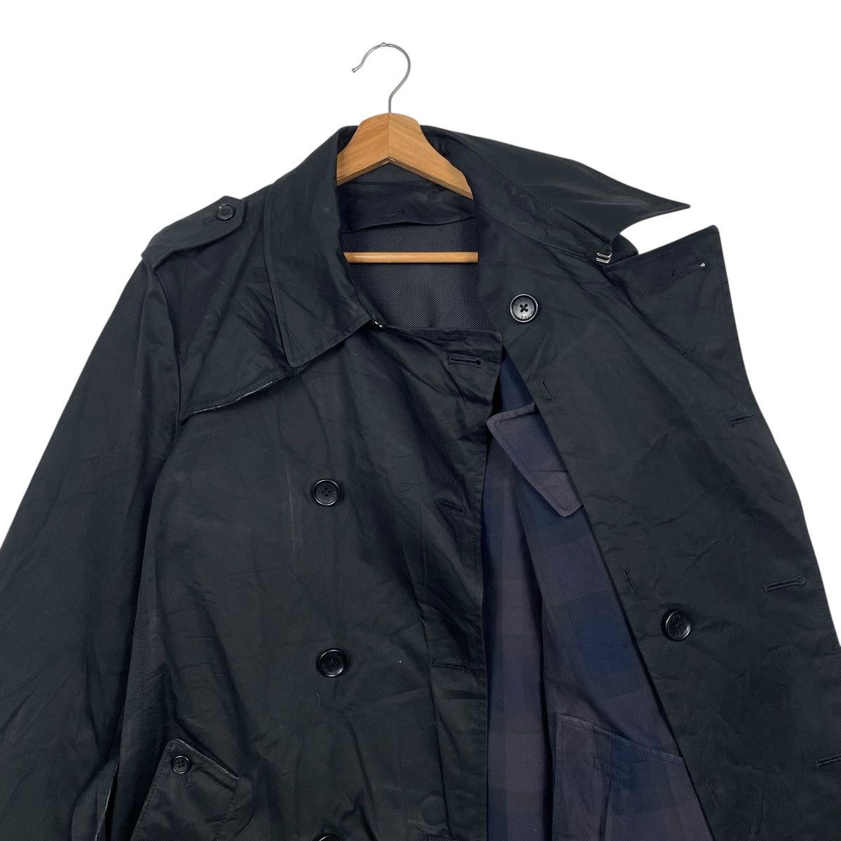 Takeo Kikuchi Takeo Kikuchi Double Breasted Trench Coat Size L / US 10 / IT 46 - 10 Thumbnail