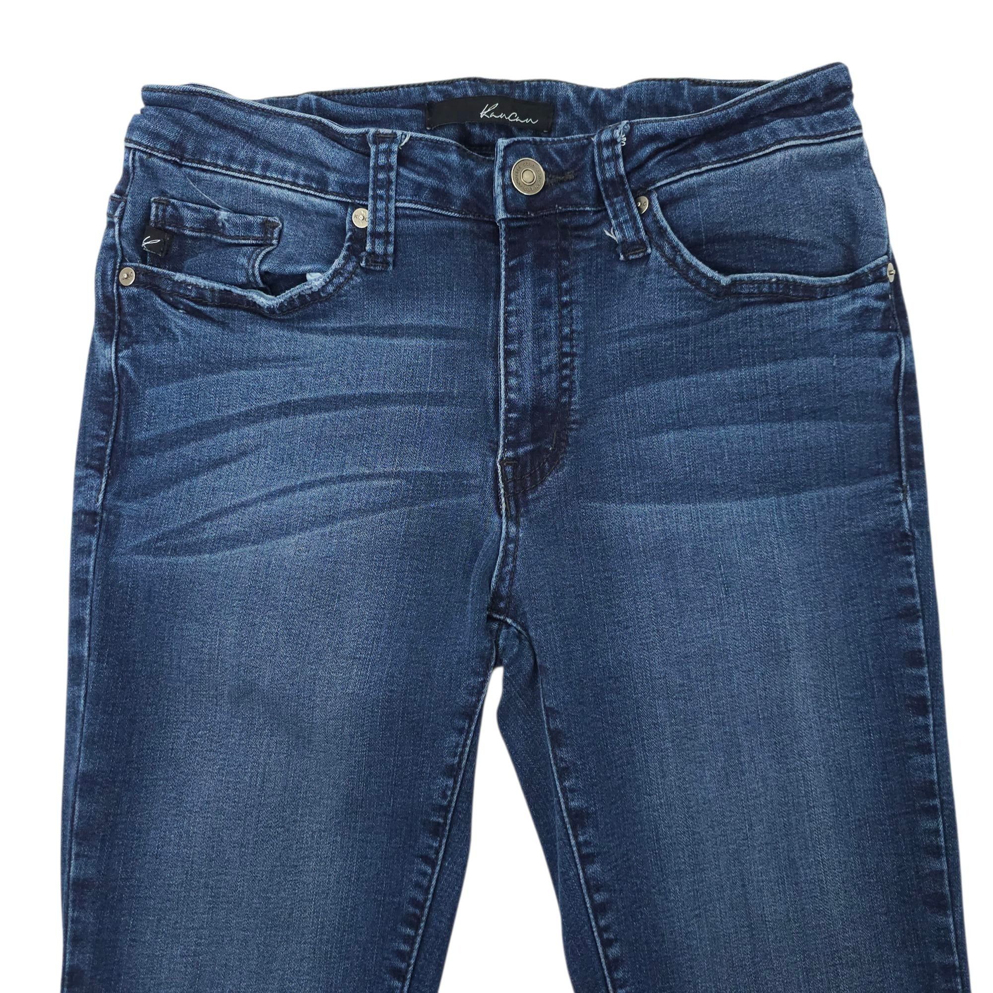 Kancan USA KanCan Mid Rise Skinny Jeans Womens Size 7/27 Stretch Dark W Size 27" / US 4 / IT 40 - 10 Thumbnail