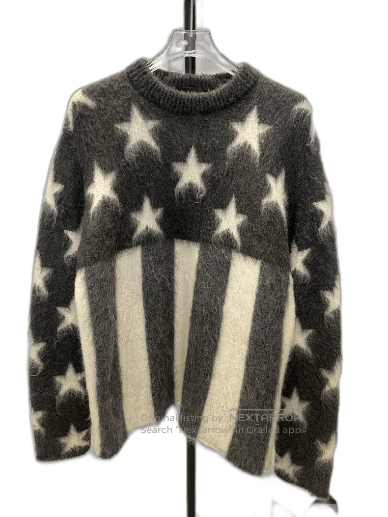 Louis Vuitton Louis Vuitton mohair star sweater. Size US L / EU 52-54 / 3 - 1 Thumbnail
