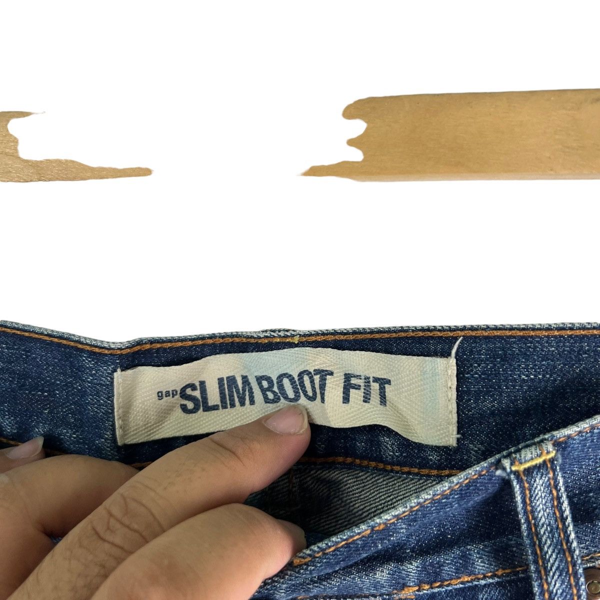 Japanese Brand 🔥Vtg Gap 1969 Denim Jeans Pants Selvedges Size US 38 / EU 54 - 12 Thumbnail