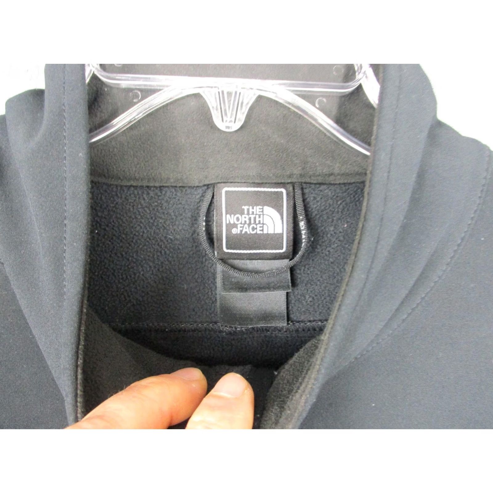 The North Face The North Face Apex Jacket Mens Large Black Softshell Full Zip Fleece Lined AL5C Size US L / EU 52-54 / 3 - 3 Thumbnail