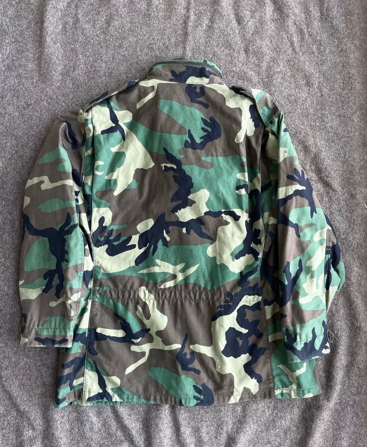 Other US Army M 65 Woodland Field Jacket Size US L / EU 52-54 / 3 - 4 Thumbnail